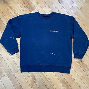 Vintage Abercrombie & Fitch Crewneck Sweatshirt Distressed